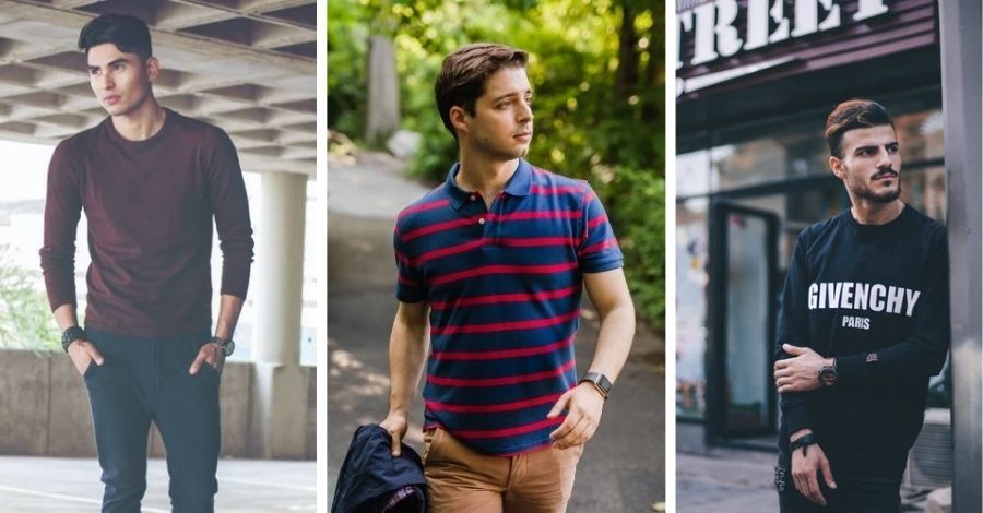 outfit cowok pendek biar terlihat tinggi dengan gaya proporsional dan clean