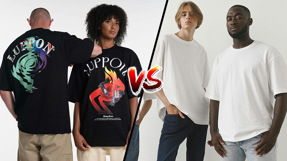 kaos polos vs kaos grafis untuk gaya simpel cowok kampus 2025