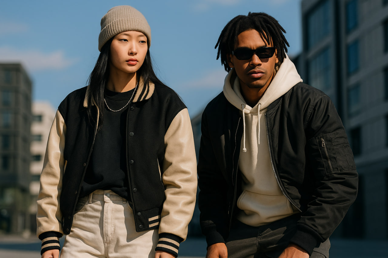Trend fashion streetwear 2025 untuk pria & wanita bergaya di jalan kota